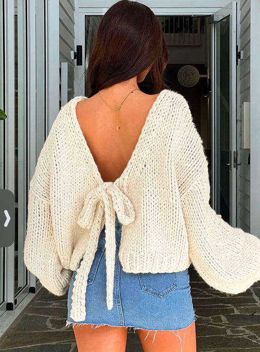 Cardigan Schleife 3 Farben