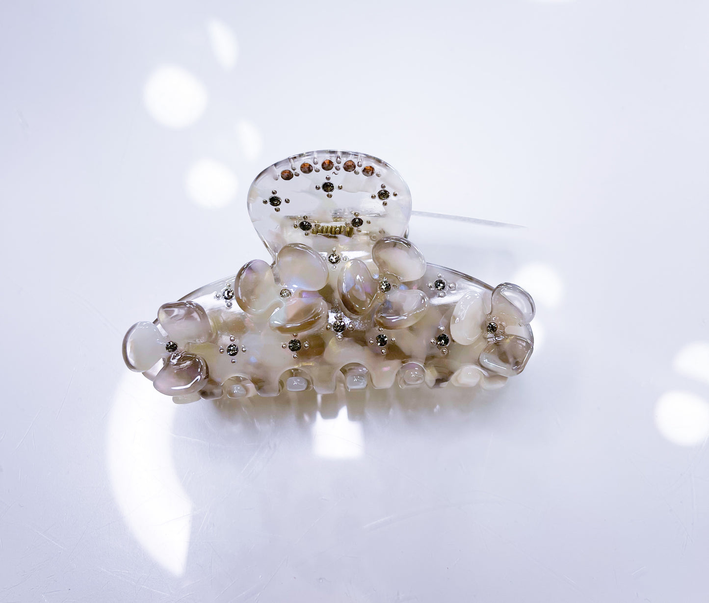 Haarklammer Blume-Bling 4 Farben