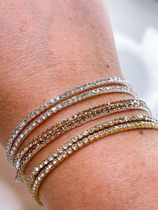 Armband Kristall 3 Farben