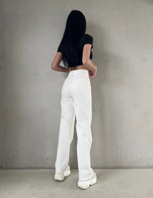 Jeanshose Weiß Redial