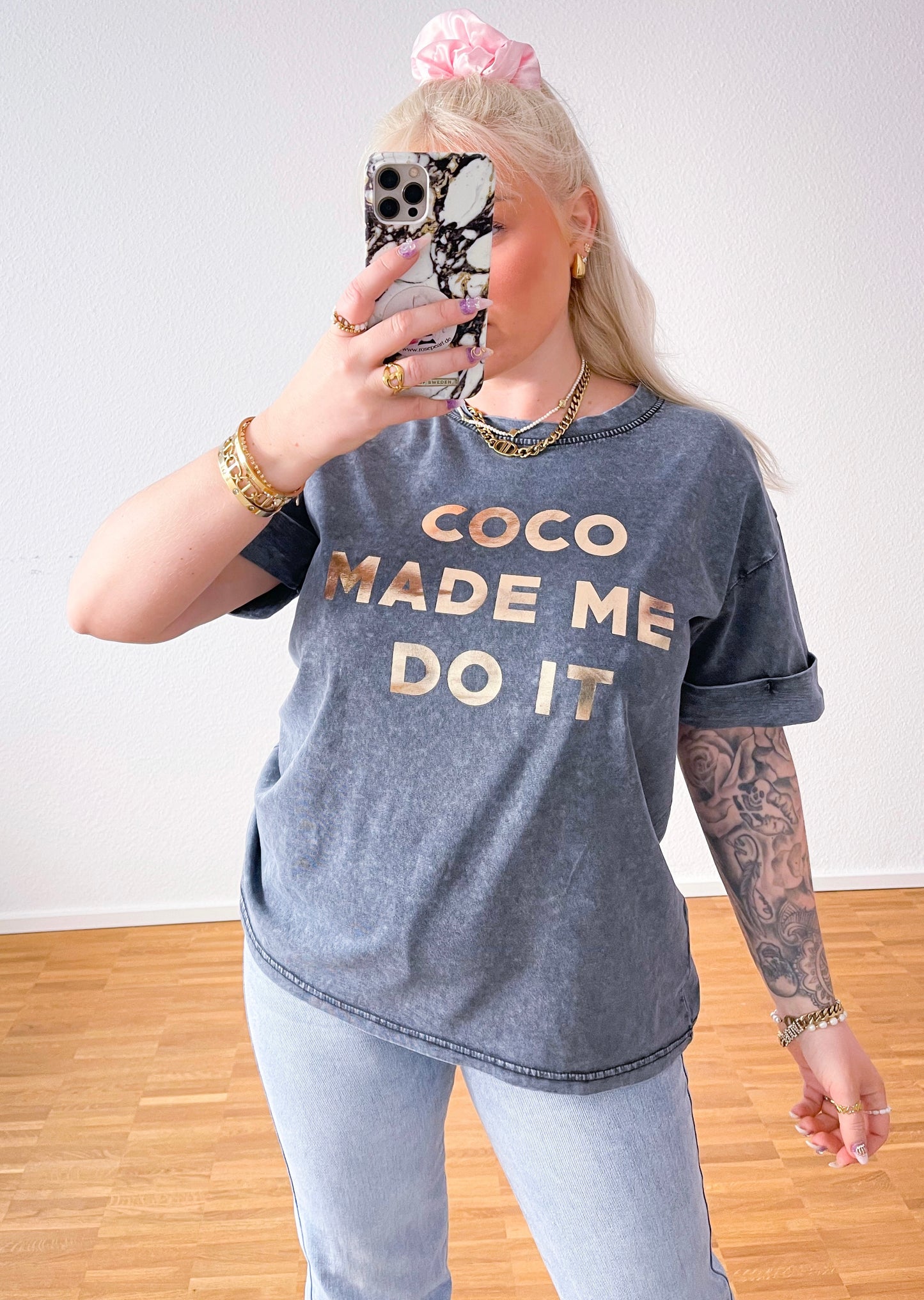 T-Shirt- COCO MADE ME DO IT