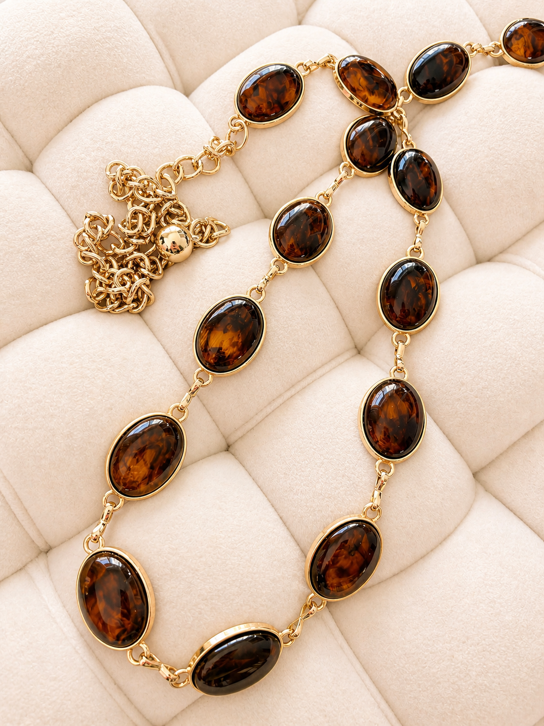 Gürtel Kette Amber Boho