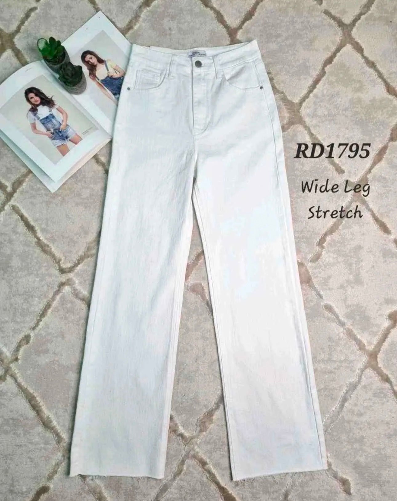 Jeanshose Weiß Redial