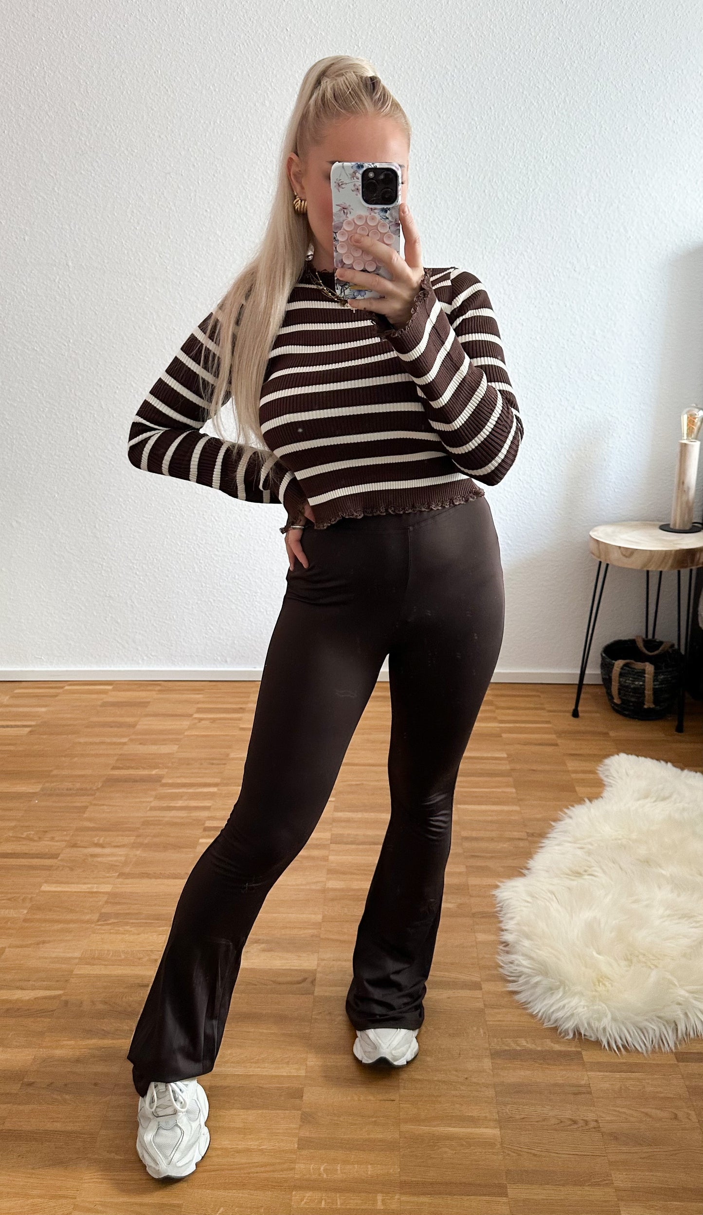Leggings super stretchy Flare 2 Farben