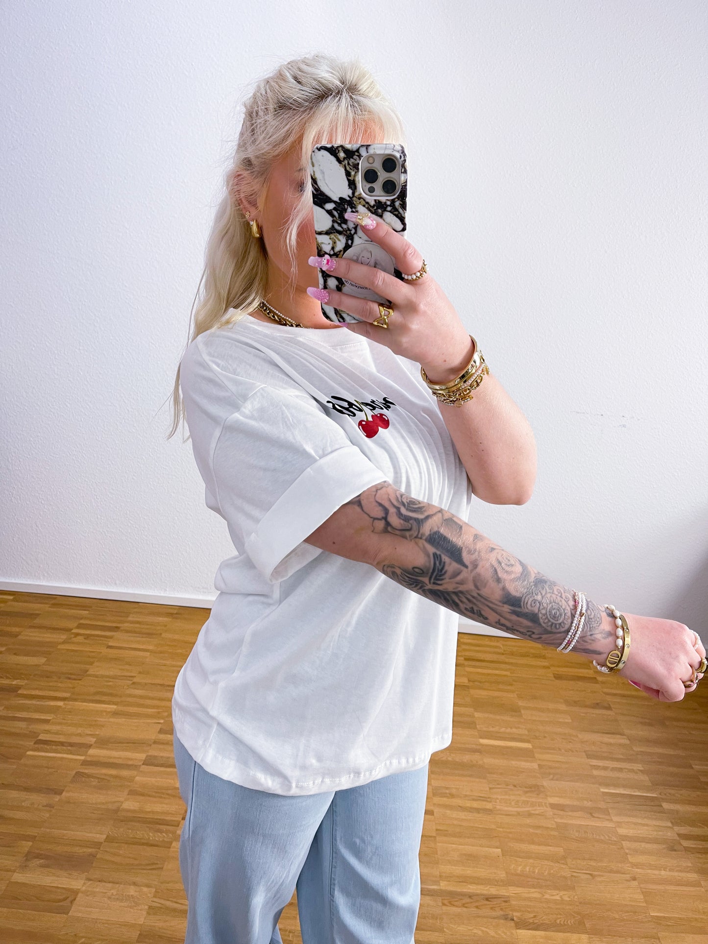 Tshirt Oversize Kirsch