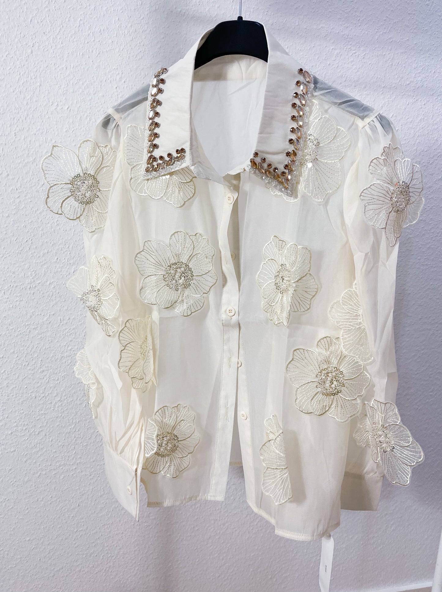 Bluse-Blume 2 Farben