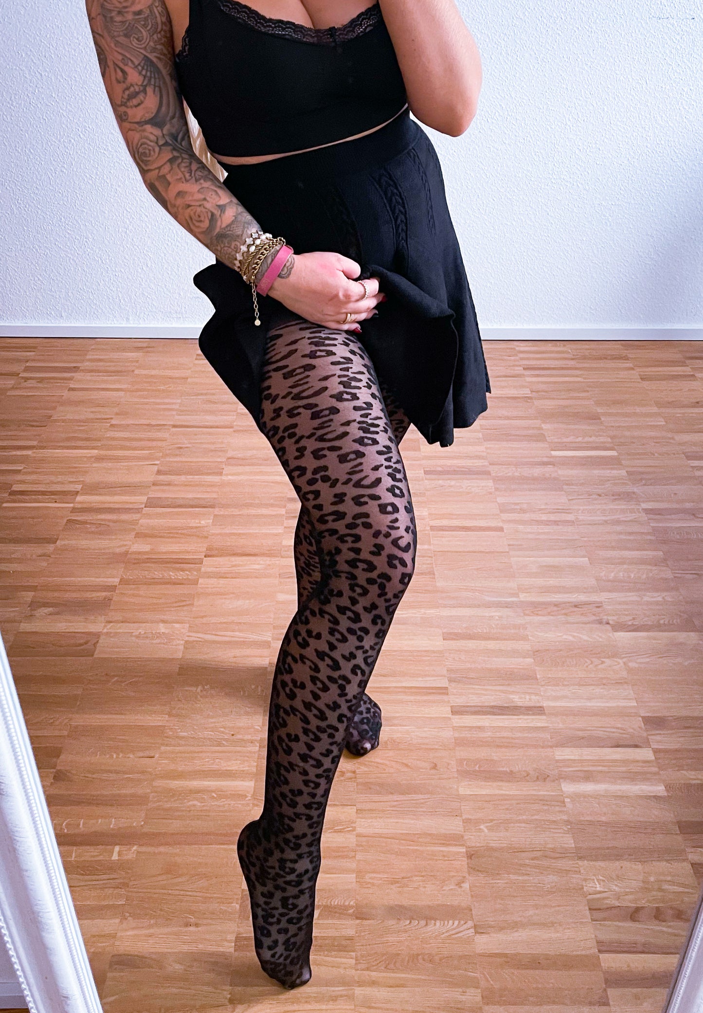 Strumpfhose-Leo 2 Farben 40 Den