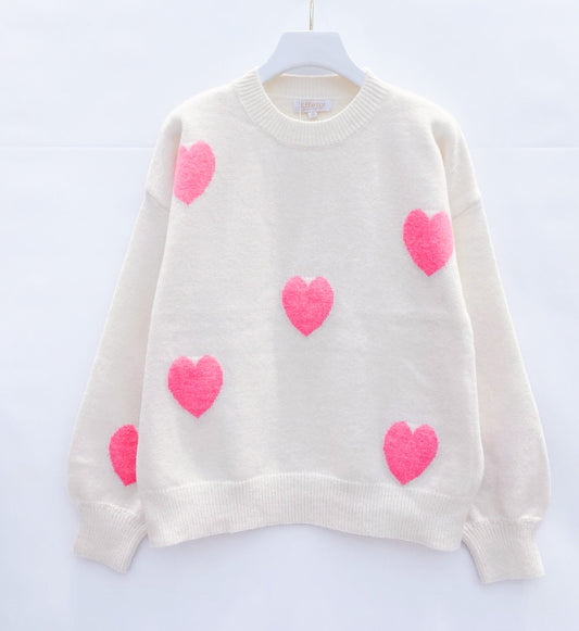 Pullover Herzen