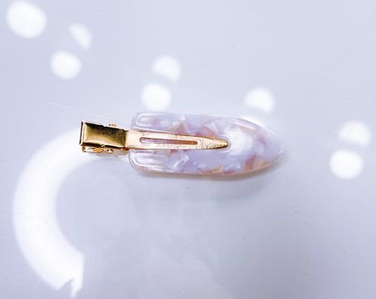 Haarklammer-mini Marmor