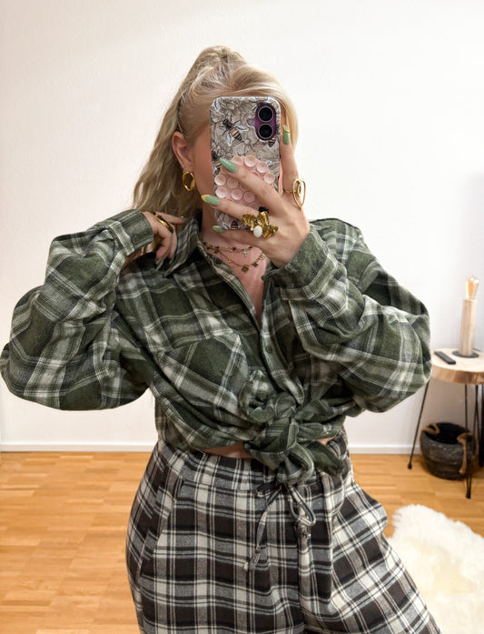 Hemd Karo zwei Farben Herbst Edition