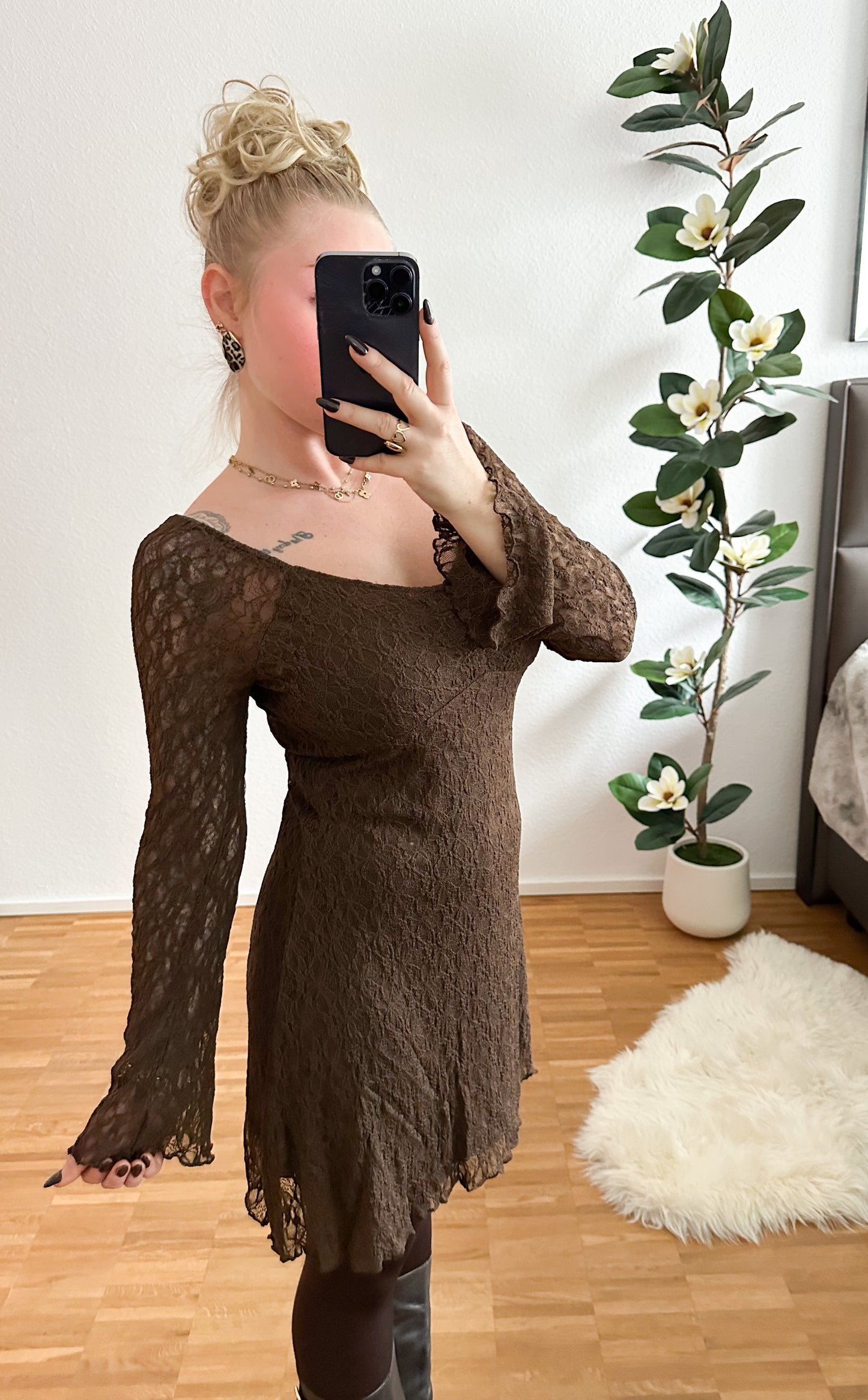 Kleid-Spitze Lace Dress