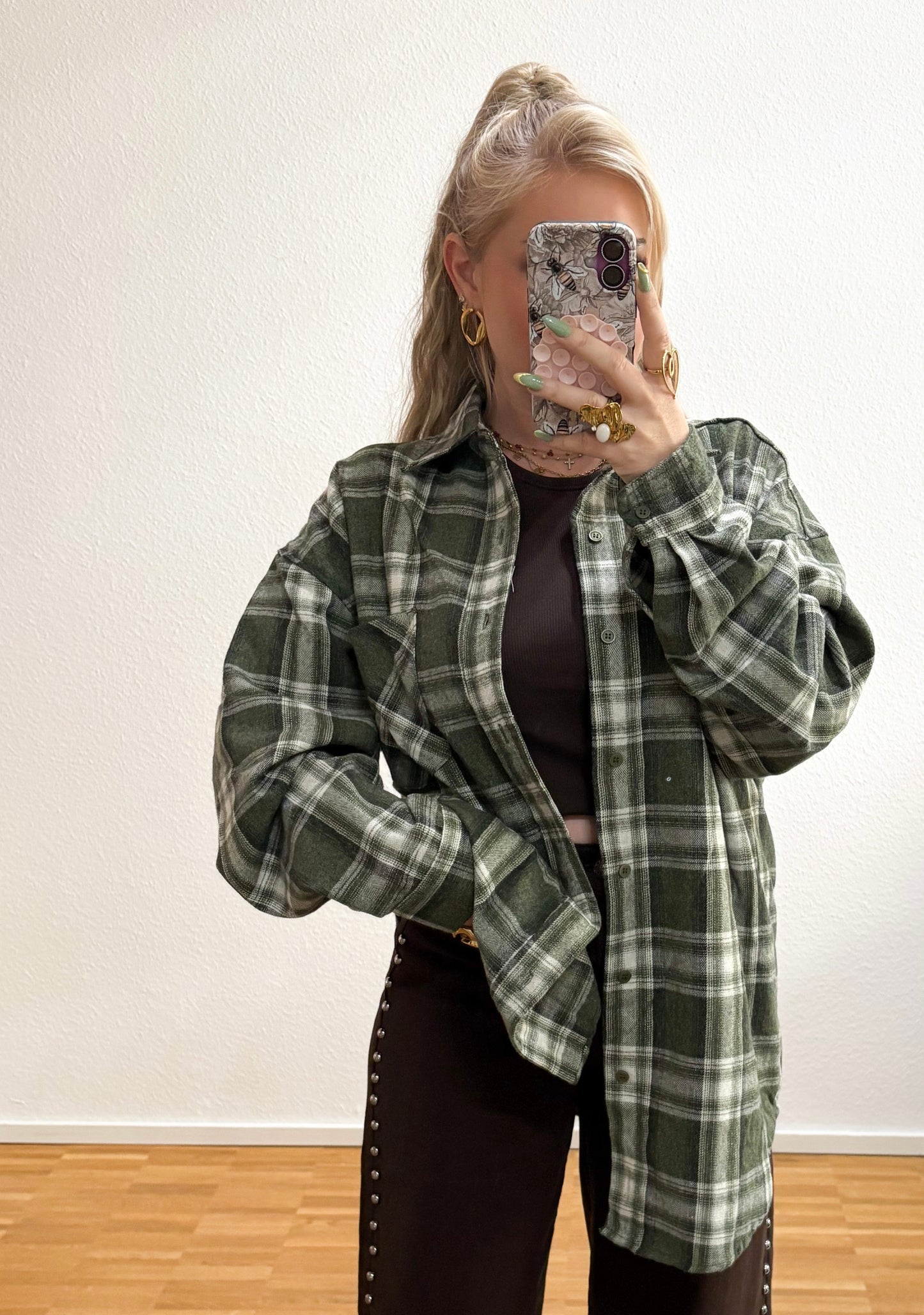 Hemd Karo zwei Farben Herbst Edition