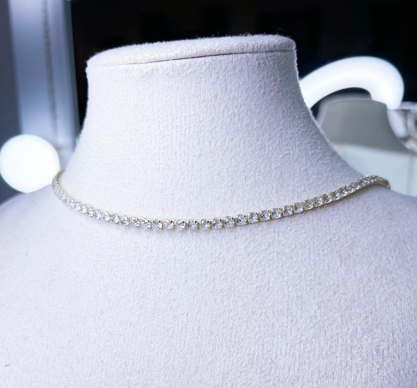 Halskette Bling Groß