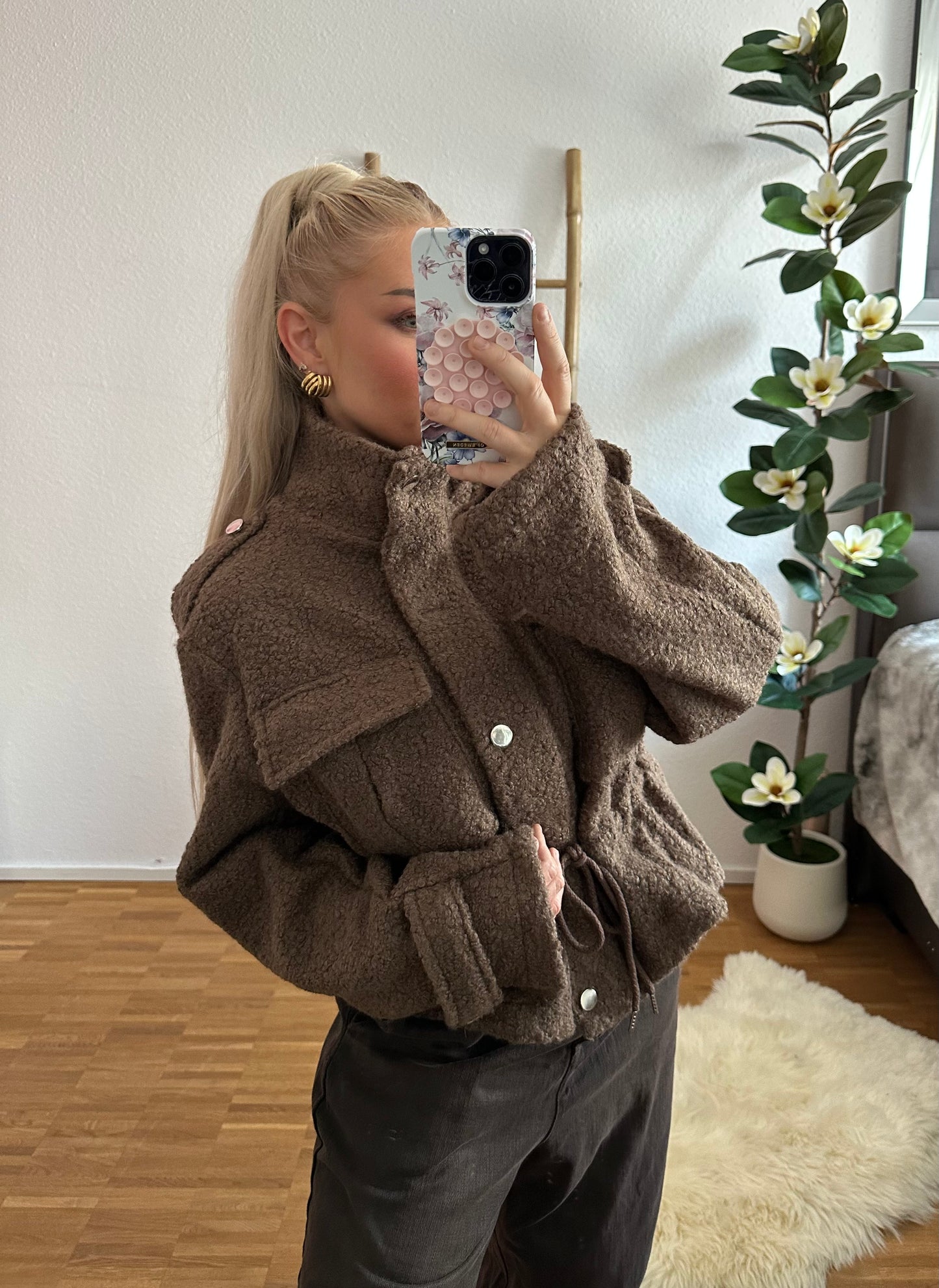 Jacke Teddy 4 Farben