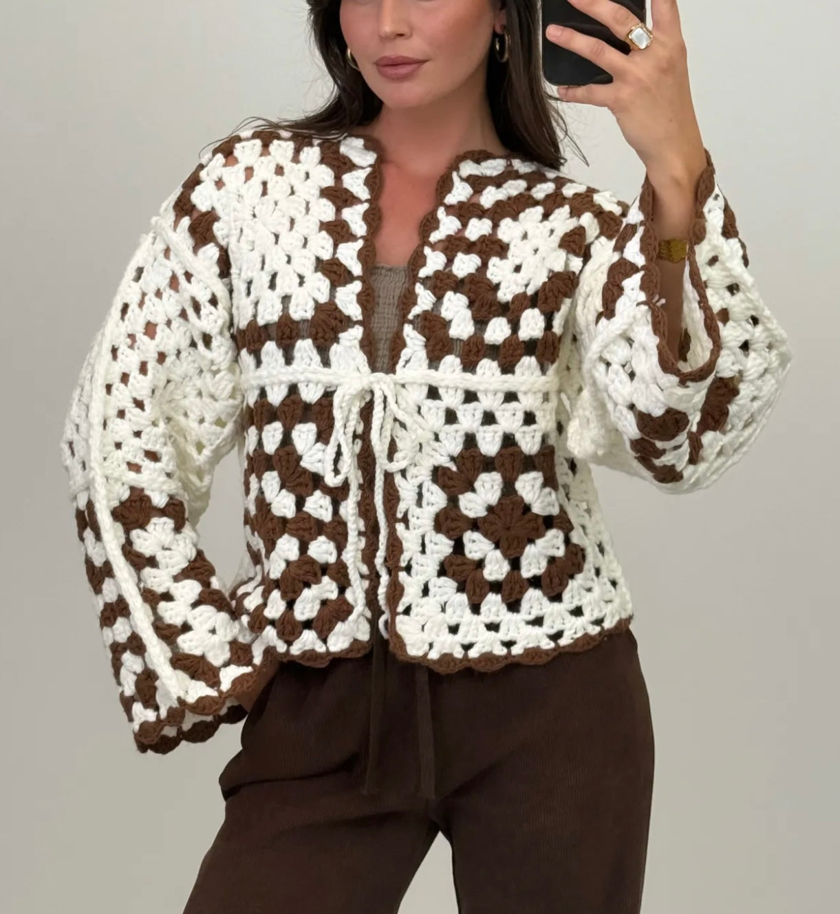 Strickjacke Pearl Handmade 3 Farben