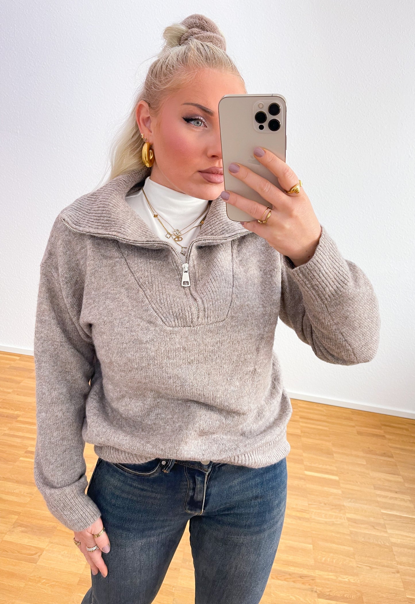 Strickpullover Rolly 5 Farben