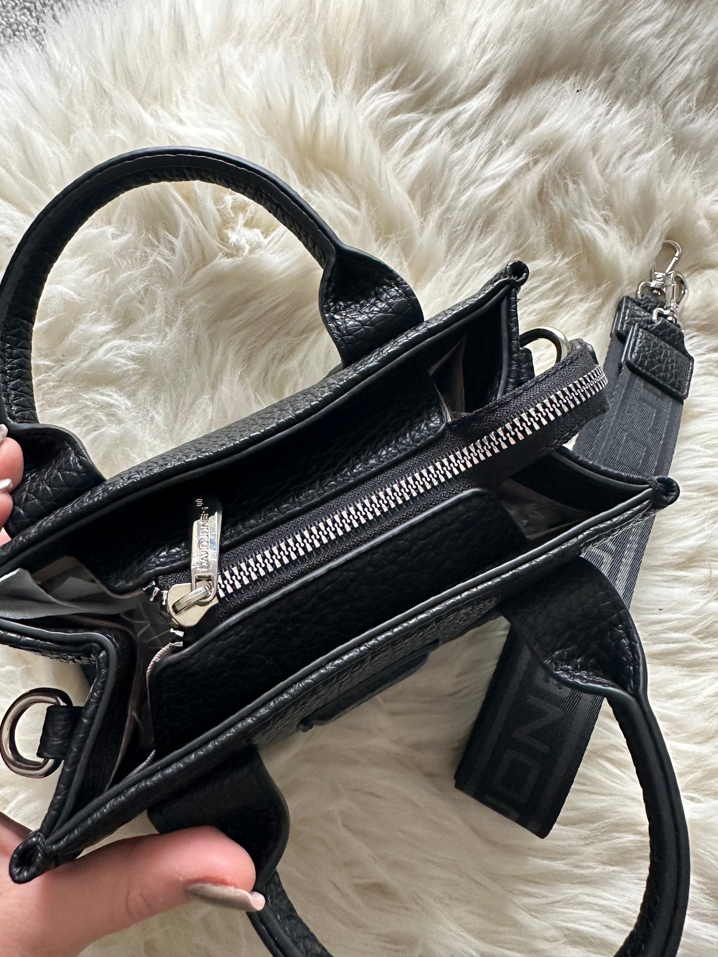 Handtasche DJ Kunstleder Klein