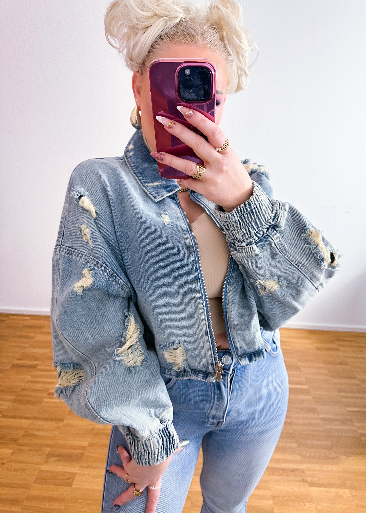 Jeansjacke Oversice
