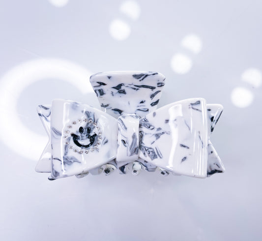 Haarklammer Schleife Smilie