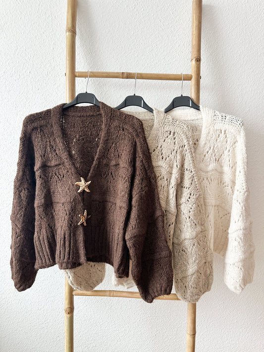 Strickjacke Seestern 6 Farben