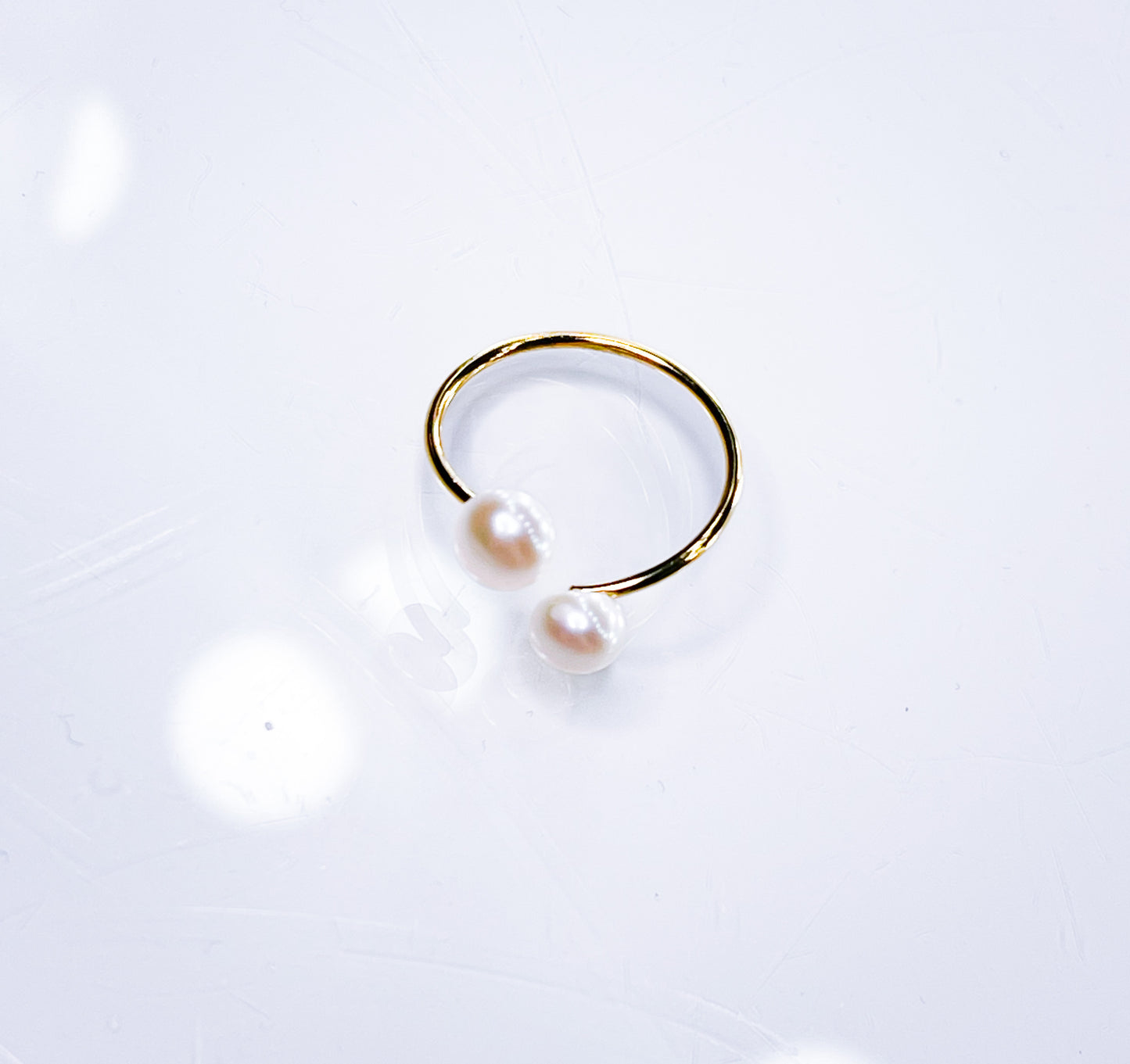 Ring-Feiny-Pearl S.Steel