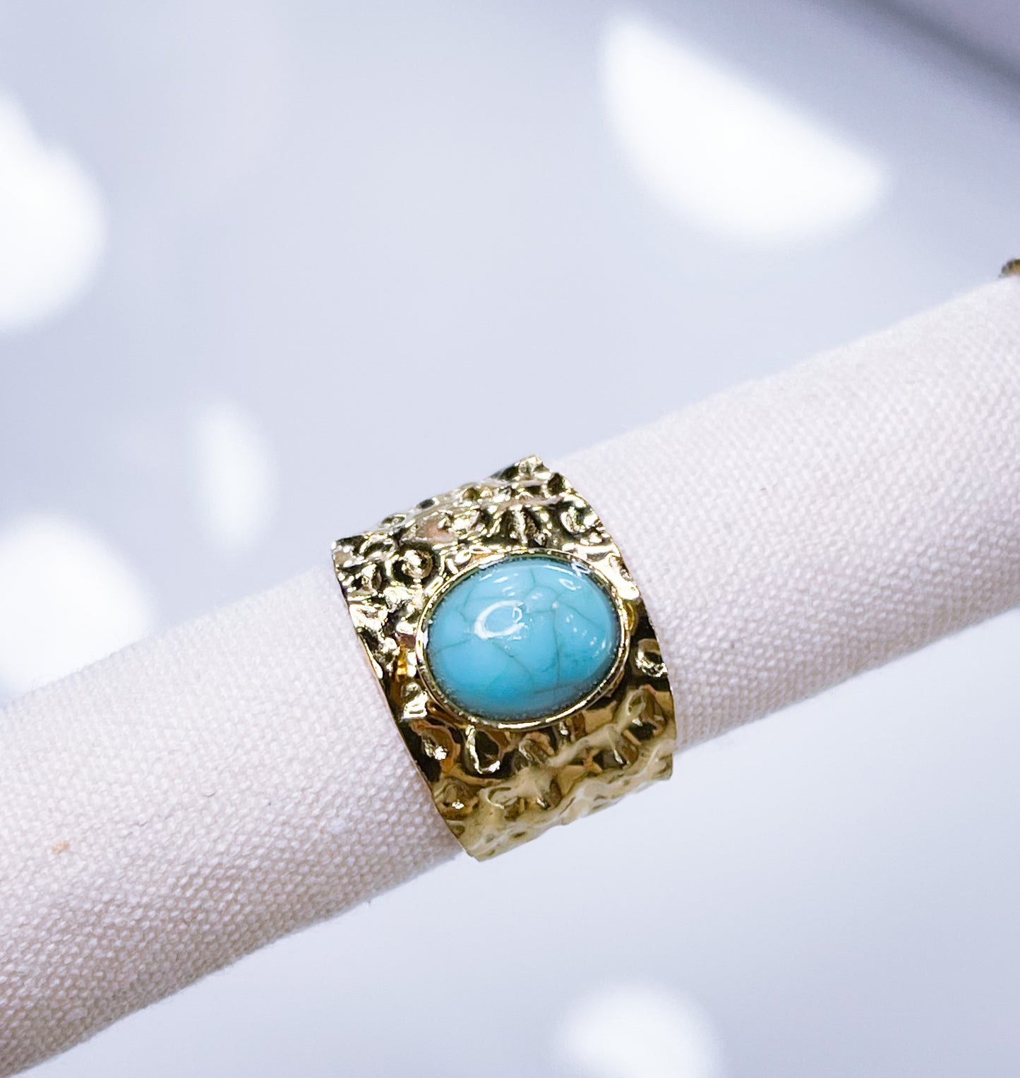 Ring-Boho 12 Farben S.Steel
