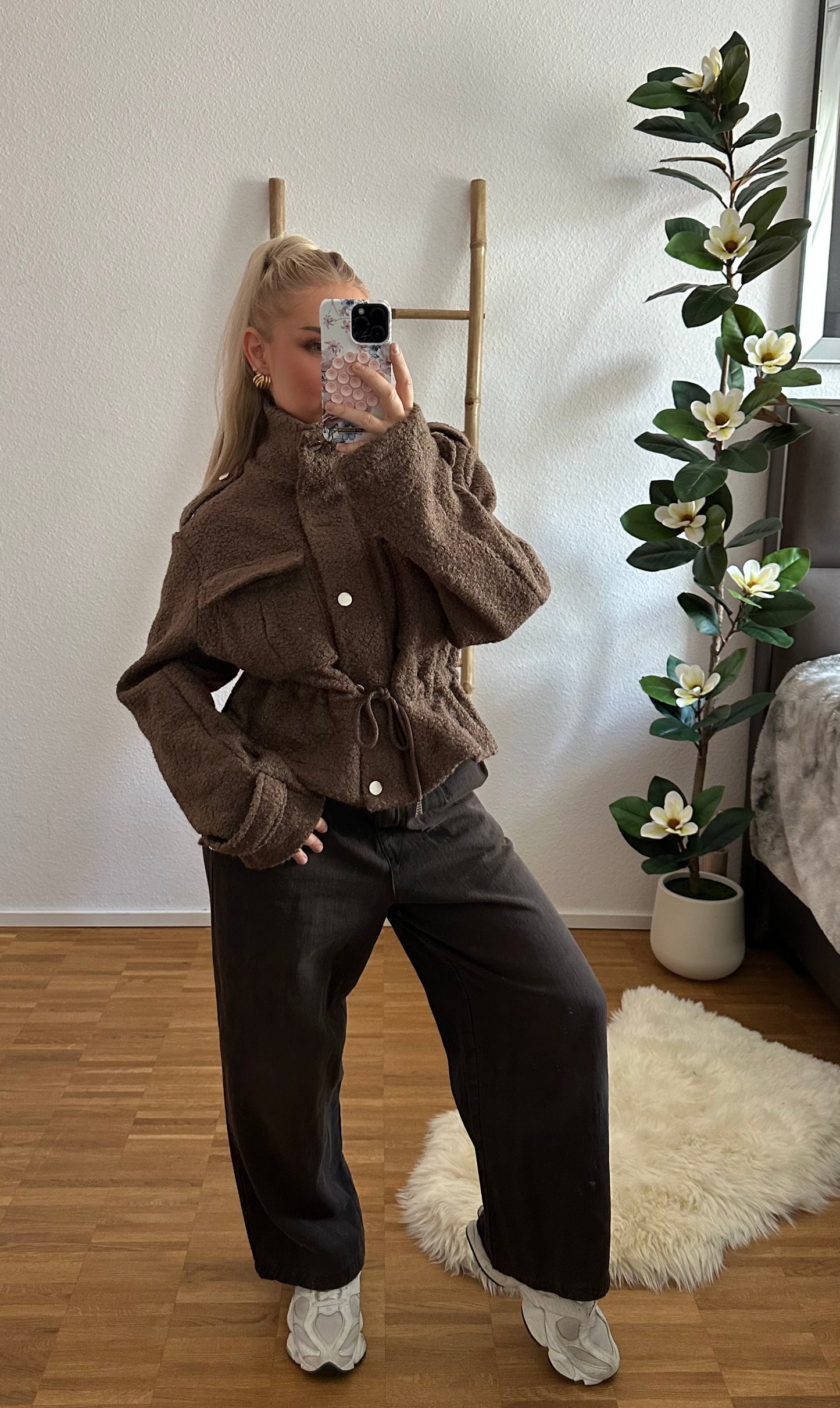Jacke Teddy 4 Farben