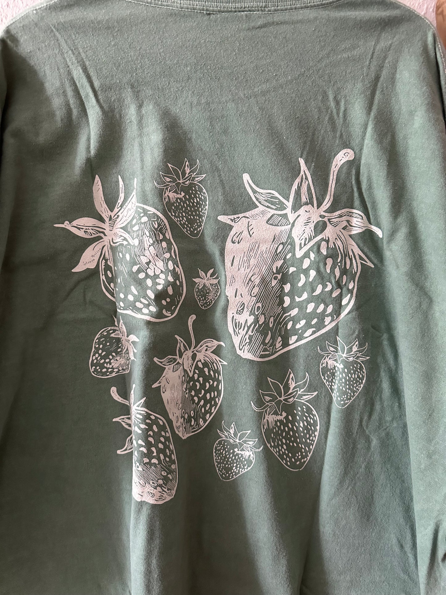 T-Shirt Erdbeere&Blumi Mint