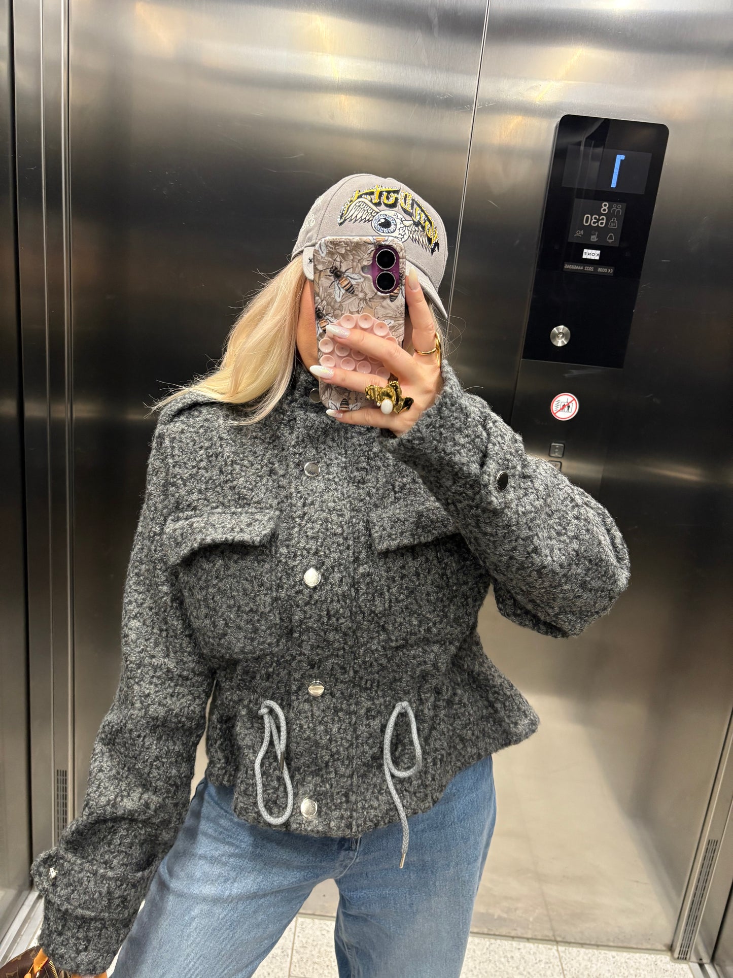 Jacke Teddy 4 Farben