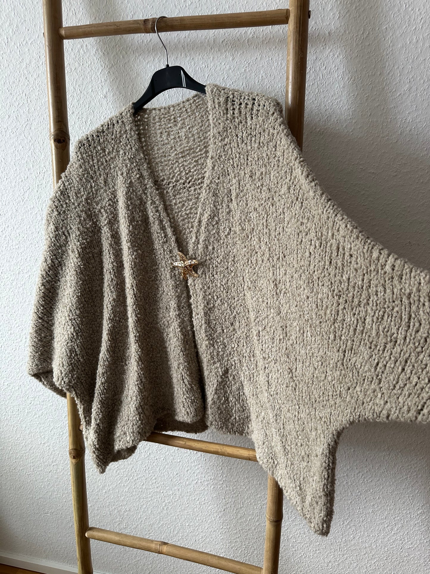 Strickjacke Teddy Seestern 5 Farben