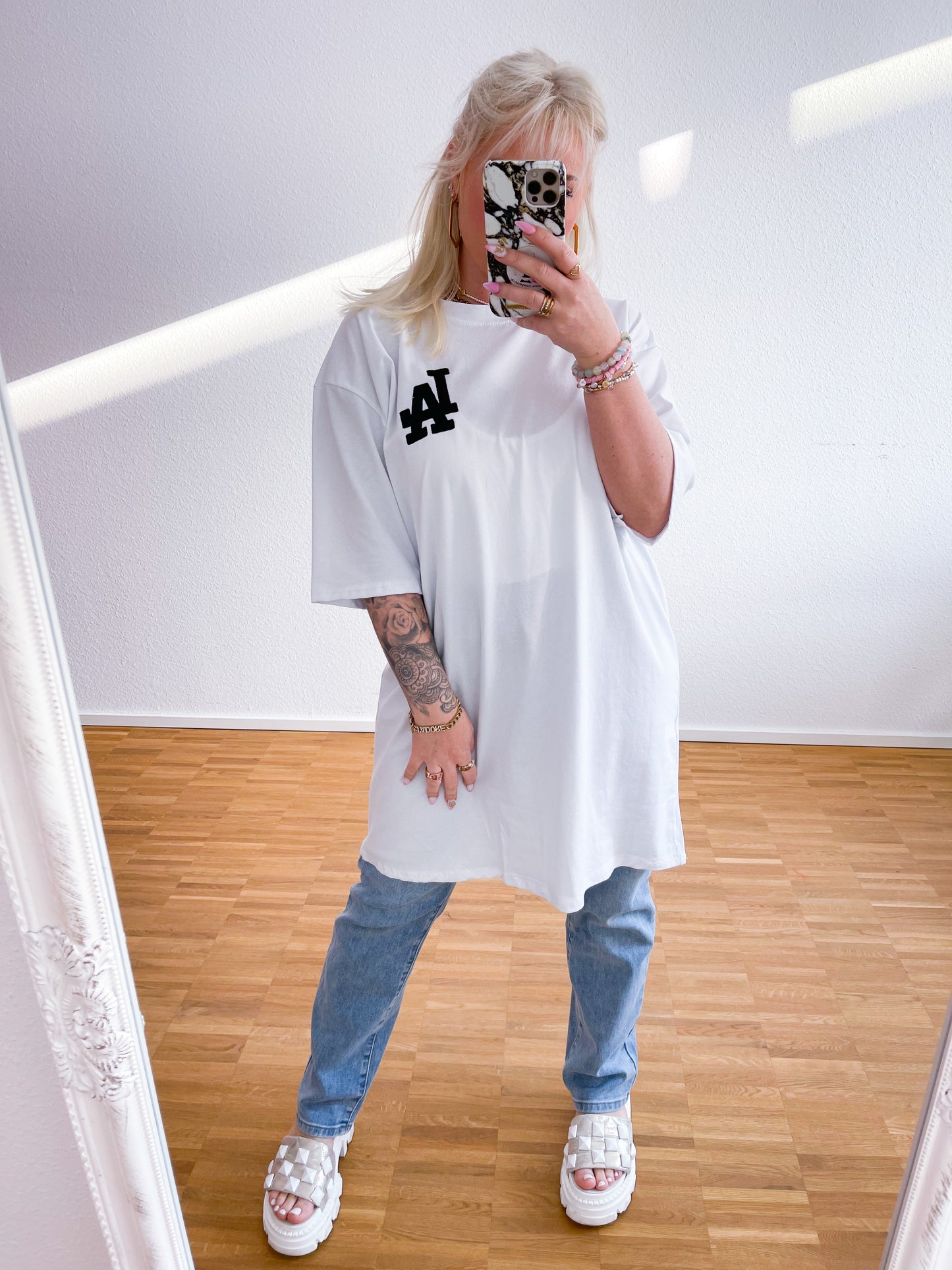 T-Shirt-LA lang 2 Farben