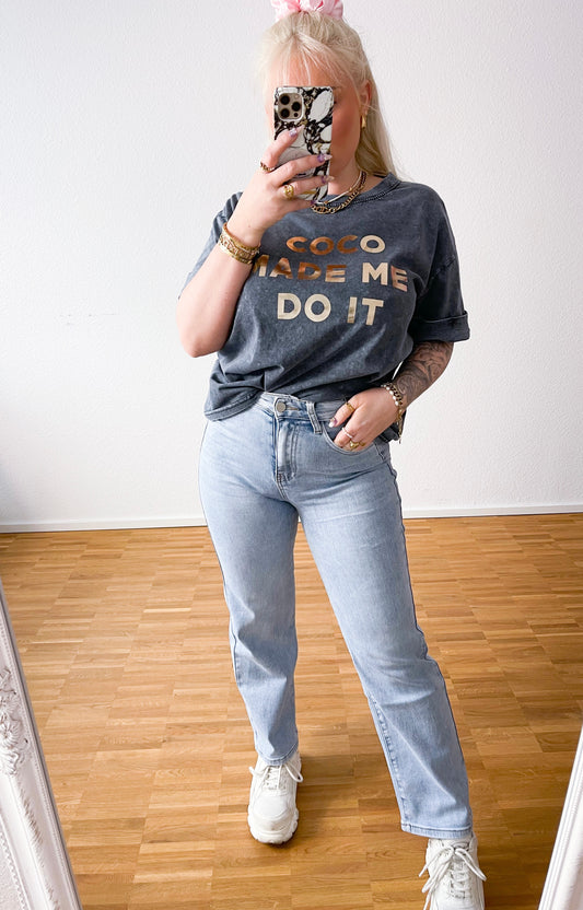 T-Shirt- COCO MADE ME DO IT