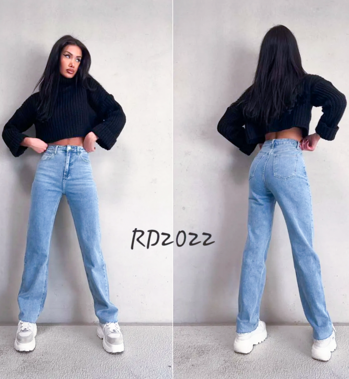 Jeanshose Straight Jeans