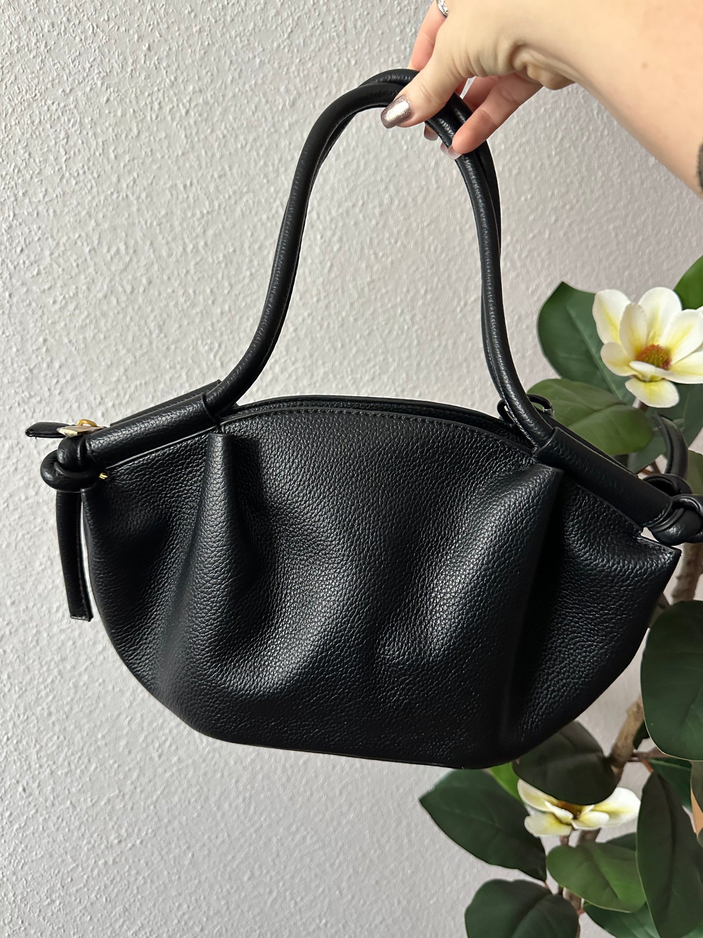 Handtasche Coveri mit Schlüsselanhänger und eine kleinen Tasche Kunstleder