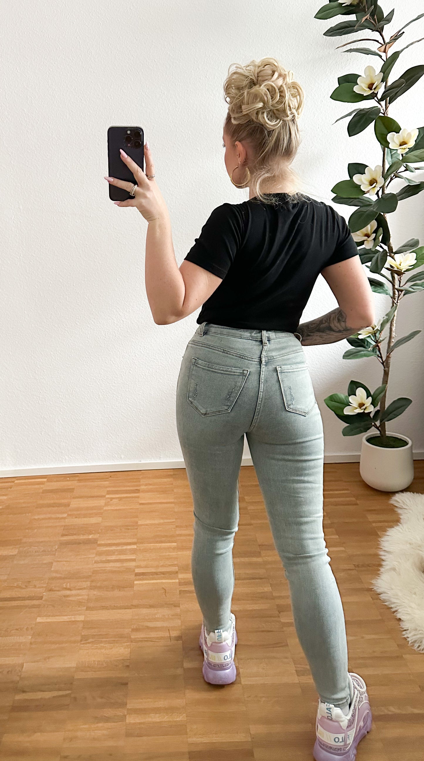 Jeanshose High Rise Skinny