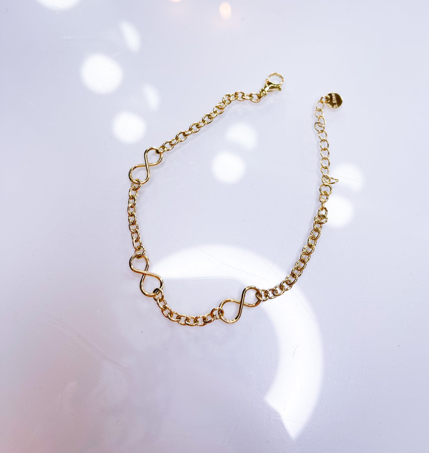 Armkette-Ewigkeit Gold&Silber