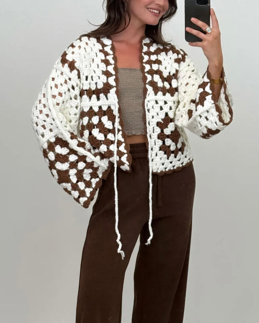 Strickjacke Pearl Handmade 3 Farben