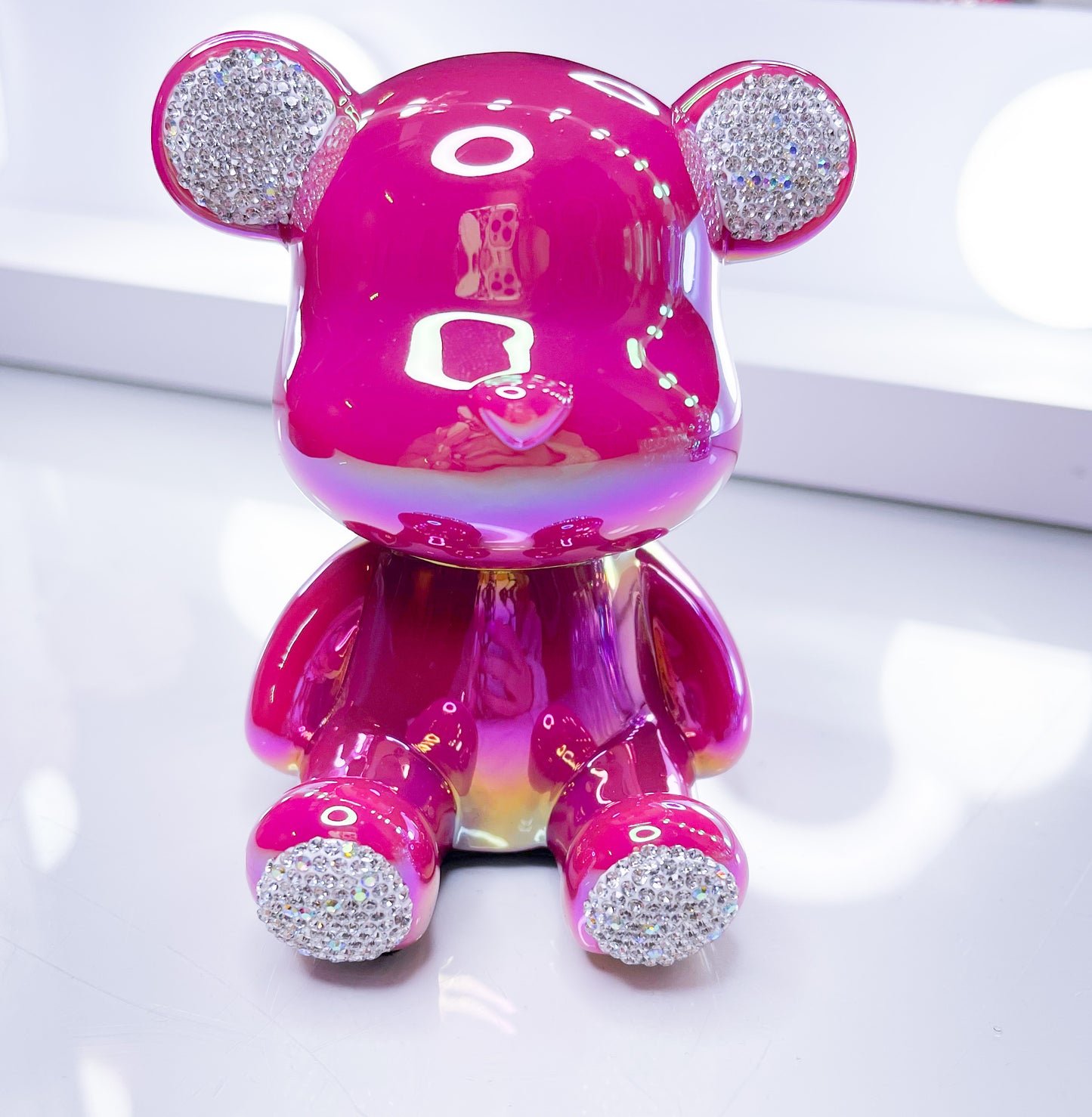 Teddy Metallic Dekorativ 11cm