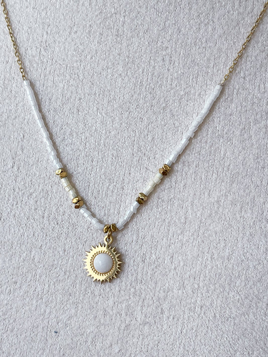 Halskette Sonne S.Steel