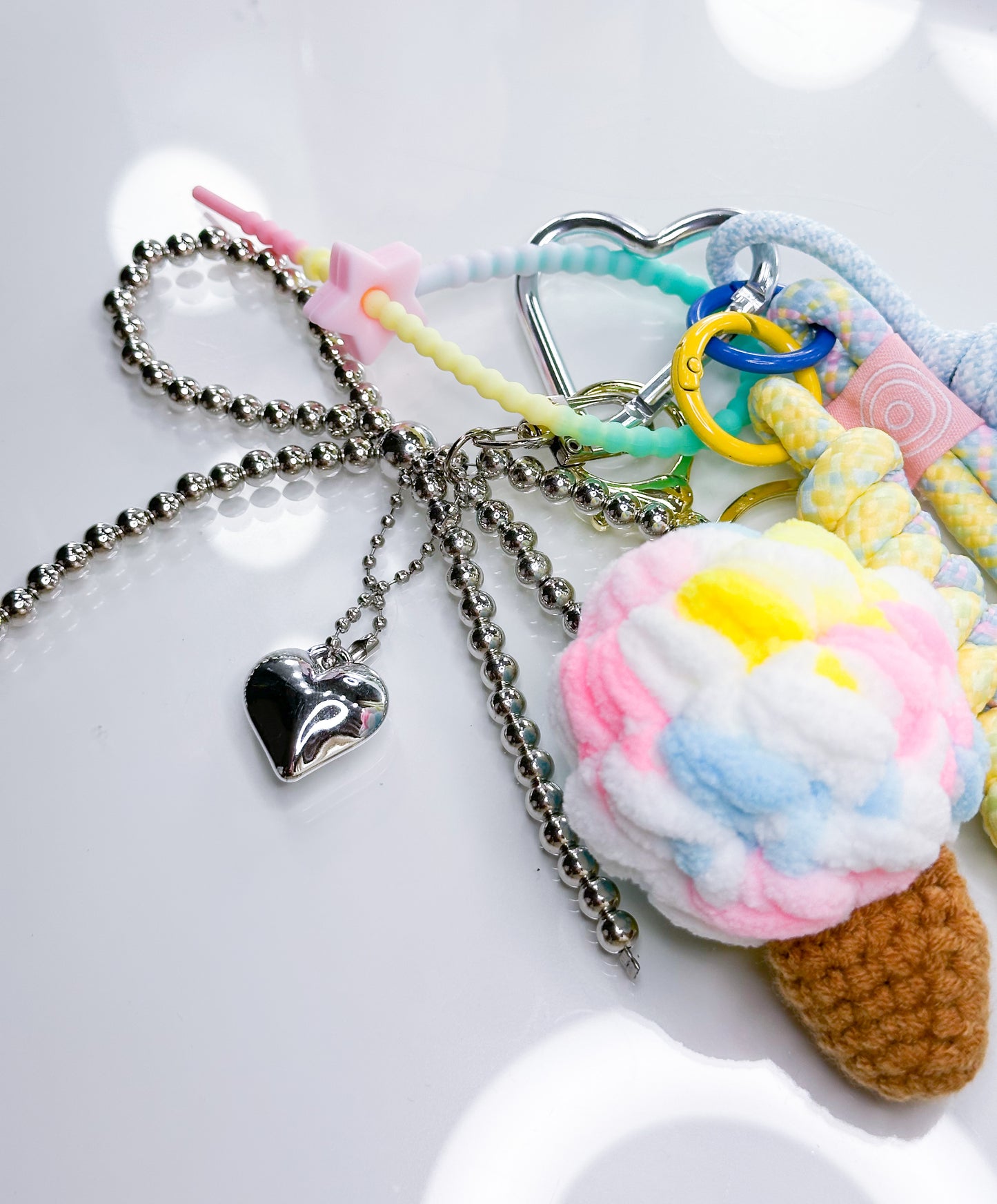 Schlüsselanhänger Eis 2 Farben
