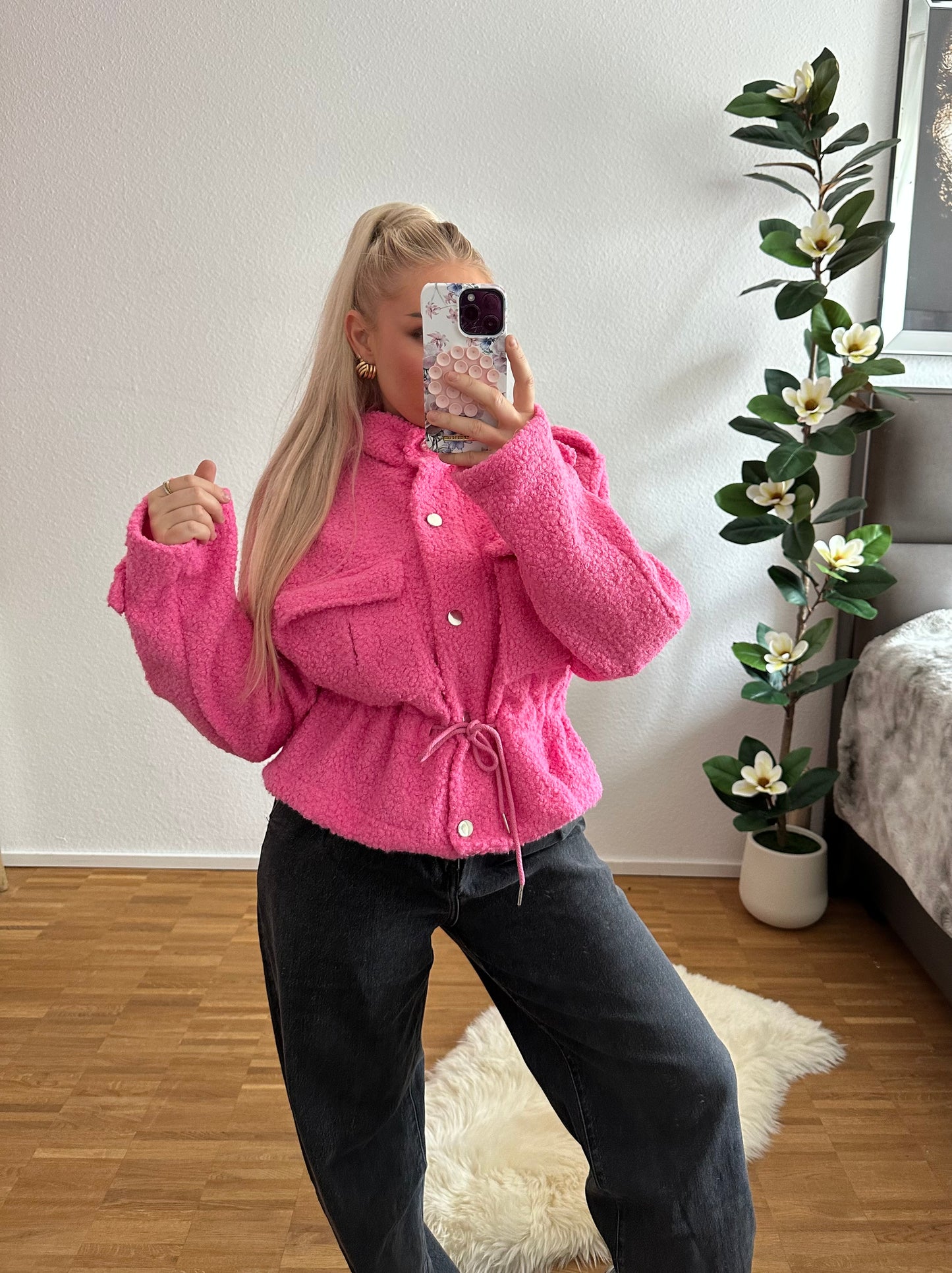 Jacke Teddy 4 Farben