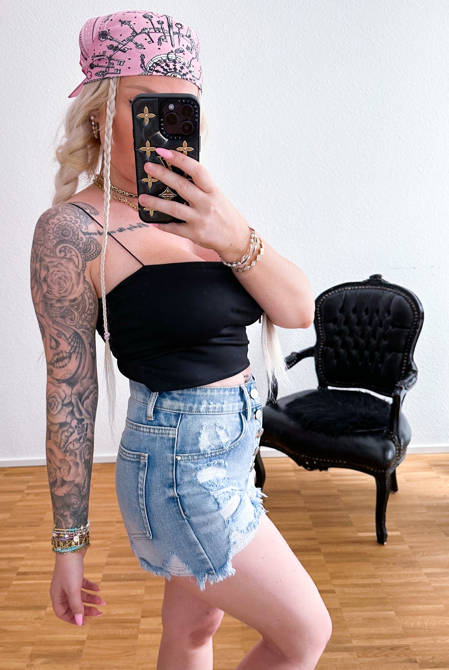 Jeansshort-Denim