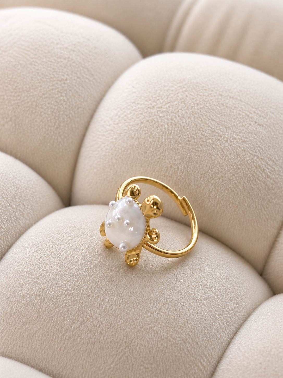 Ring Schildkröte Pearl