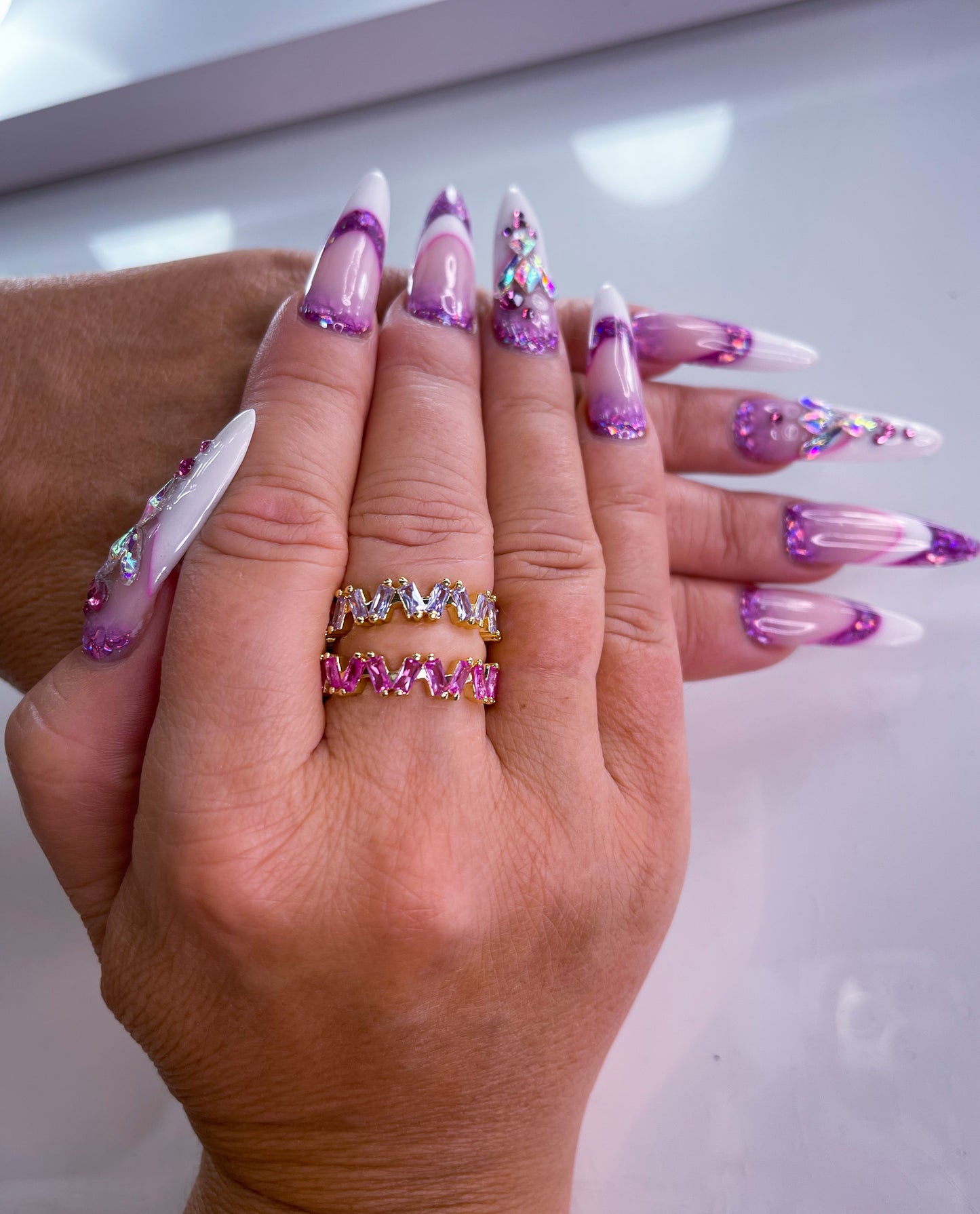 Ring Diamanty 4 Farben