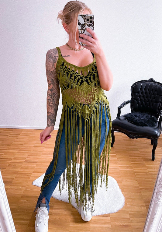 Häkel Top in zwei Farben