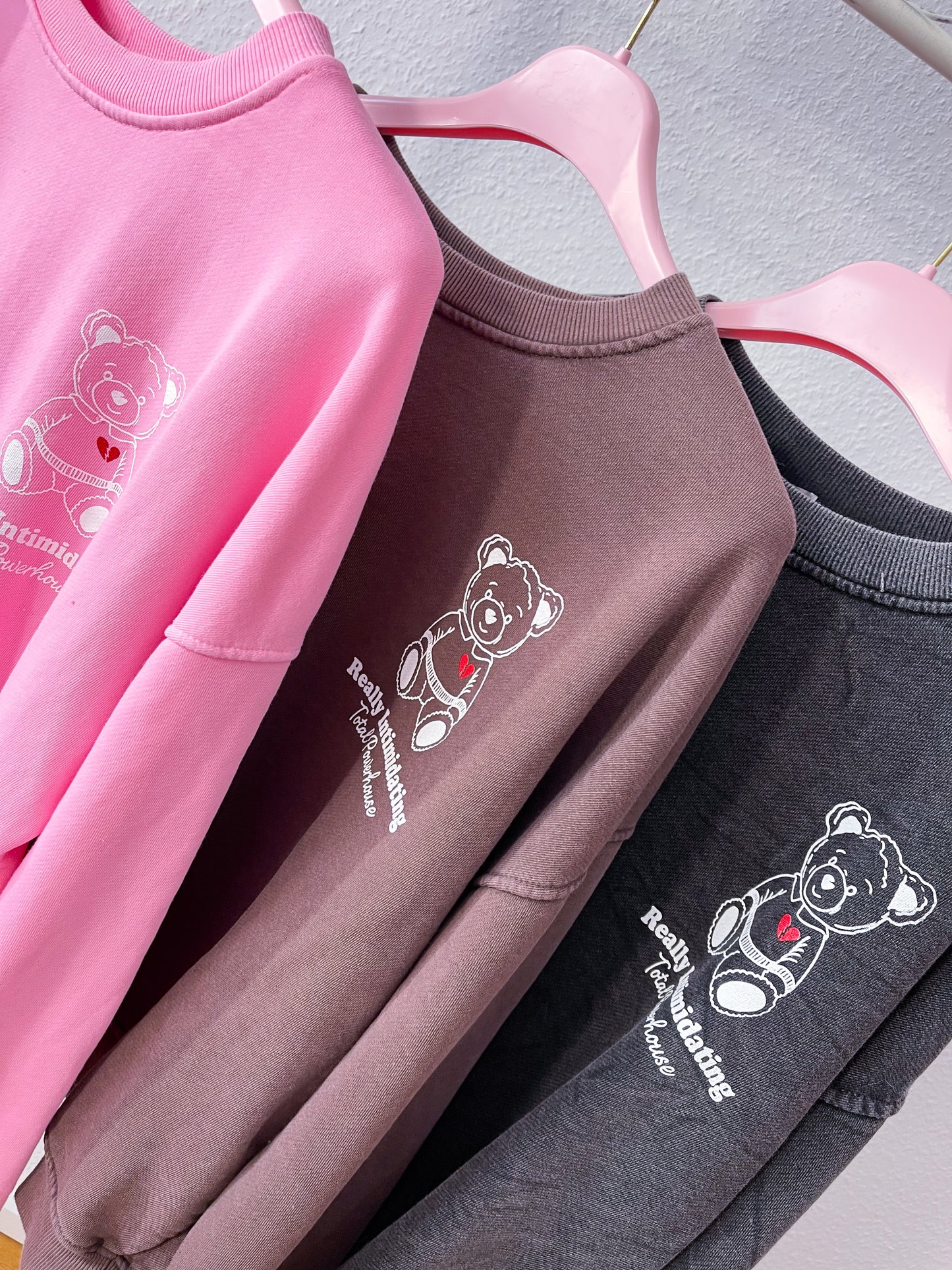 Sweatshirt Teddy 4 Farben