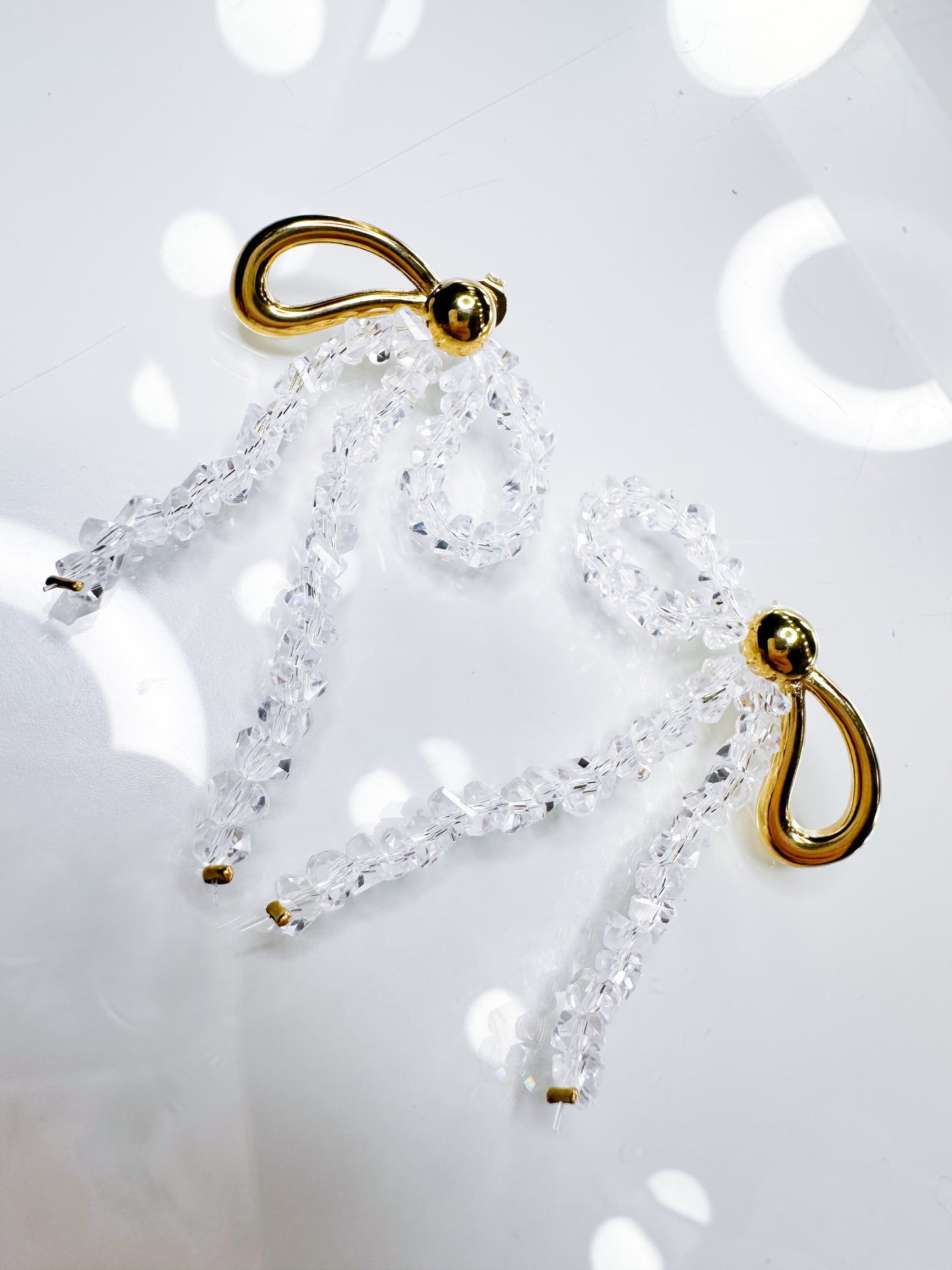 Ohrringe Schleife Crystal