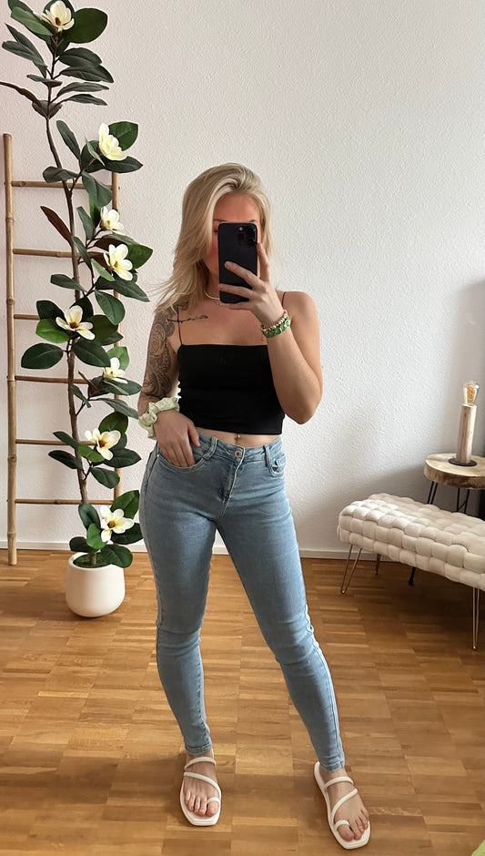 Jeanshose Skinny Push Up