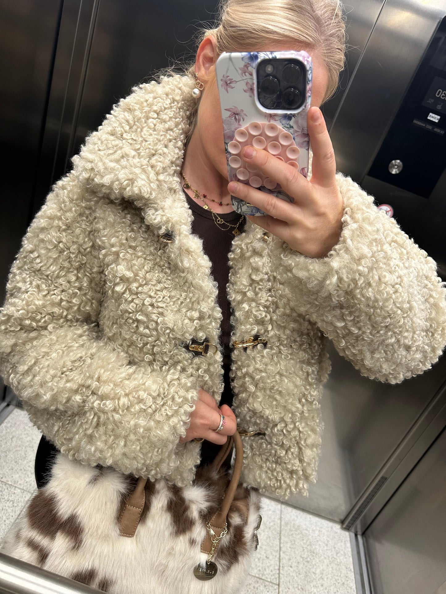 Teddy Jacke 2 Farben