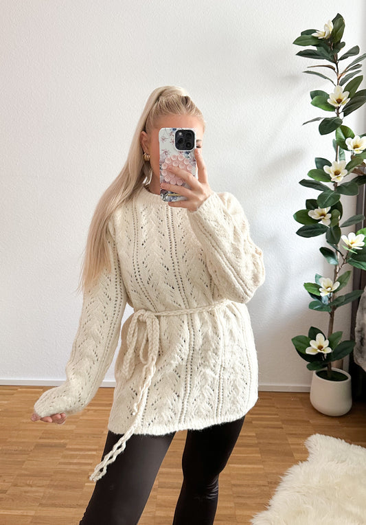 Pullover mit Gürtel 3 Farben
